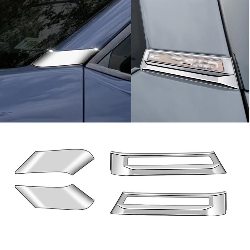 For Subaru Forester 2024 2025 2026  Front Side Foliage Leaf Fender Vent Air Outlet A C Pillar Trim Rear Window Quarter Cover