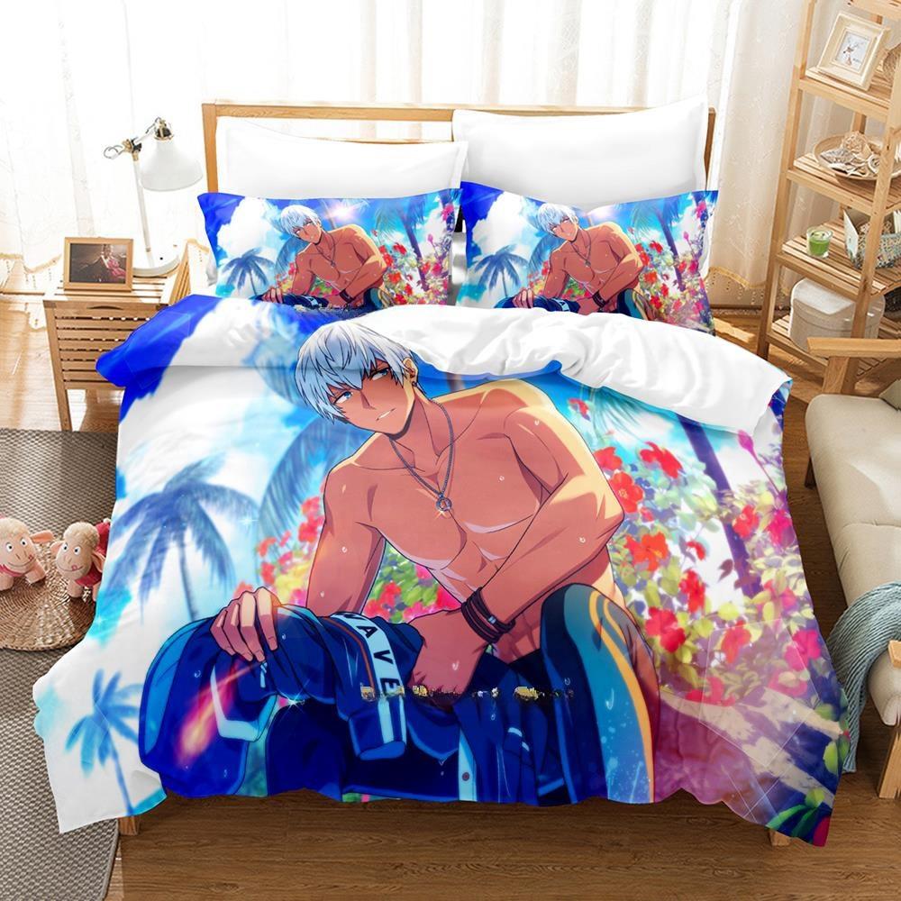 3D Cartoons Game HELIOS Rising Heroes Bedding Set Single Twin Full Queen King Size Bed Set Adult Kid Bedroom Duvet Cover Sets