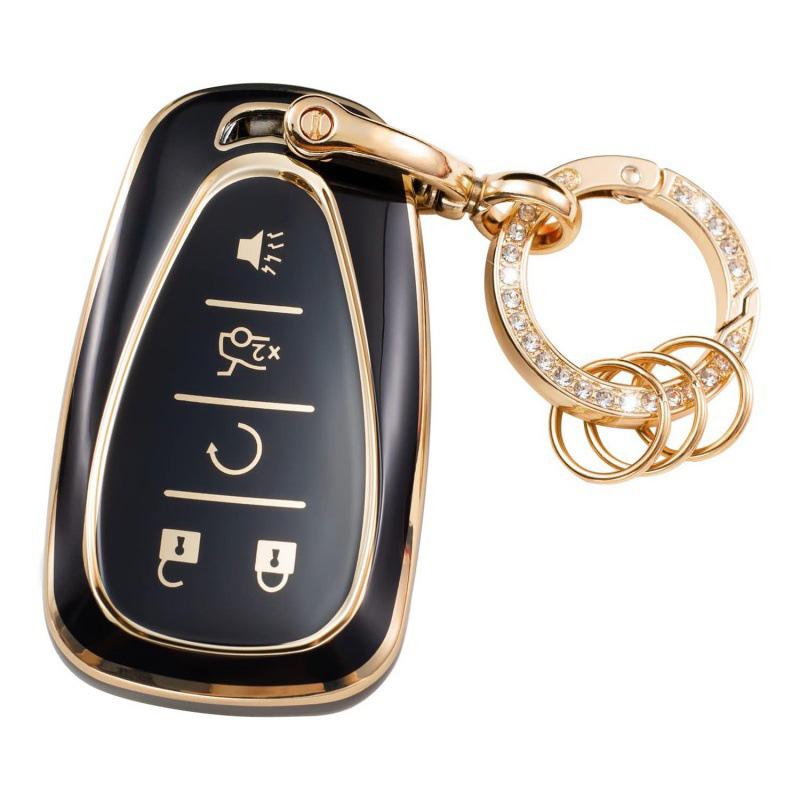 Fashion Tpu 5 Buttons Car Key Case Cover For Chevrolet Chevy Malibu Camaro Cruze Traverse Sonic Volt Bolt Equinox -