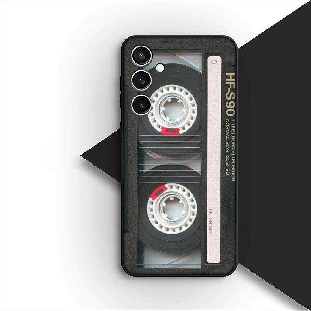 Phone Cover for Apple iPhone 17 Pro XS Max Air 6 Plus X 5 + SE 2022 SE2 16E XR Case  Retro Camera Vintage Cassette Tape Old