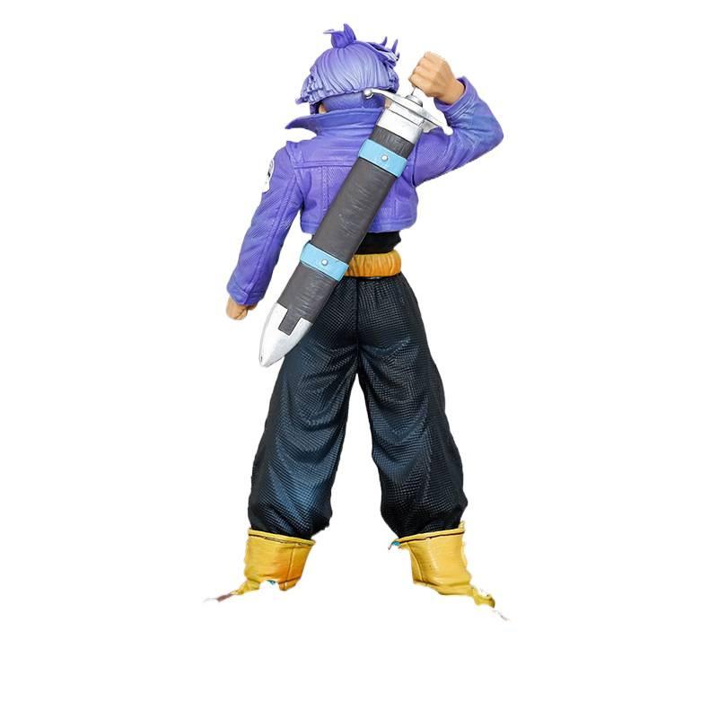 Anime Dragon Ball MRC Trunks Figure Super Saiyan Big Special Statue Model Tide Play Doll Ornament