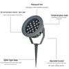18W Outdoor RGB Tree Spotlight with Ground Stake