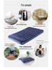 Single Foldable Inflatable Mattress for Home or Camping