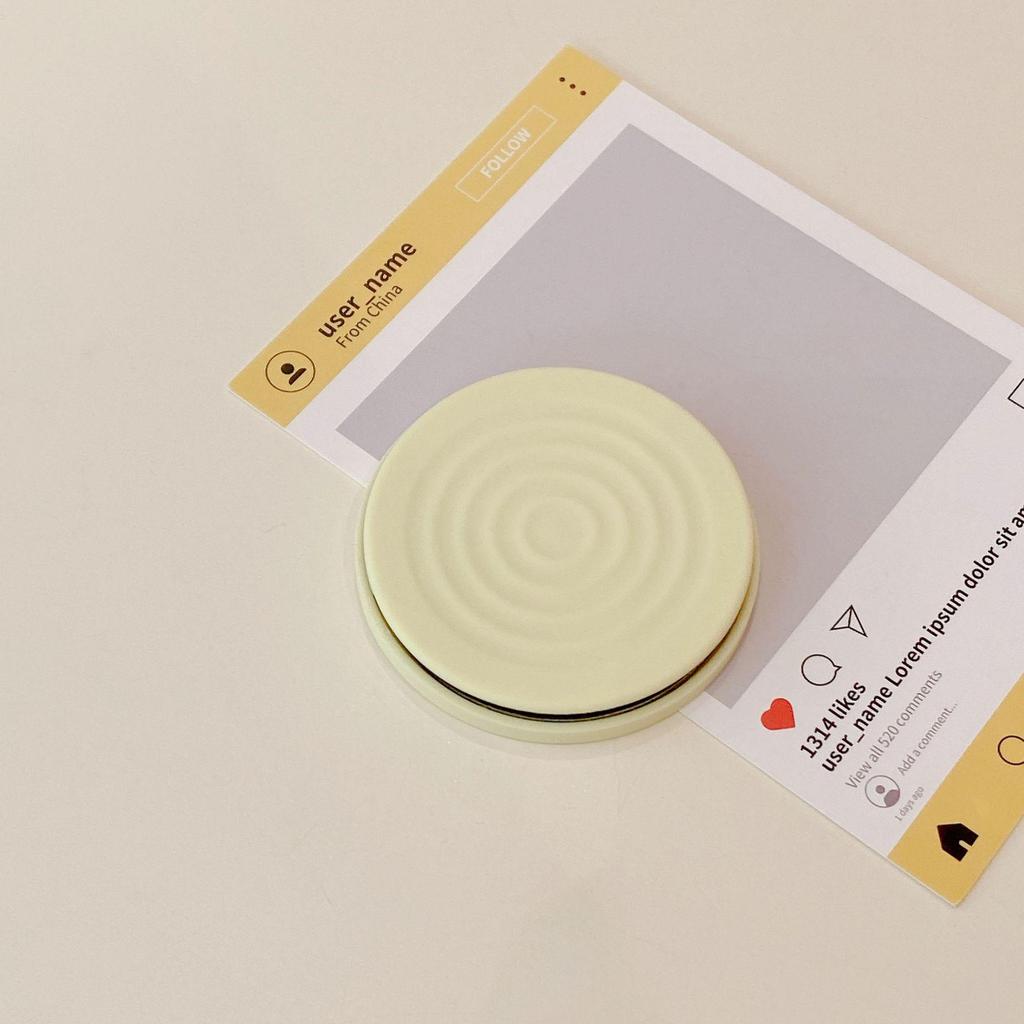 Water Ripple Silicone Phone Case with Magnetic Folding Stand