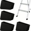 4Pcs Heavy-Duty Anti-Slip Ladder Feet Suitable For Telescopic Ladders - Replacement Safety Anti-Slip Caps With Textured Tread Tips, Durable Plastic