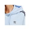 Adidas Originals Embroidered Logo Print Hoodie With Drawstring Women Hoodies Light-Pink Blue IC5460