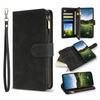 Wallet Multi-card Slot Zipper Magnetic Flip Leather Case For Samsung Galaxy S26 Ultra S25 FE A16 A17 A26 A27 A36 A37 A55 A56 A57