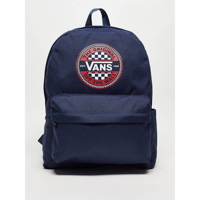 

Темно-синий рюкзак в клетку Vans Old Skool