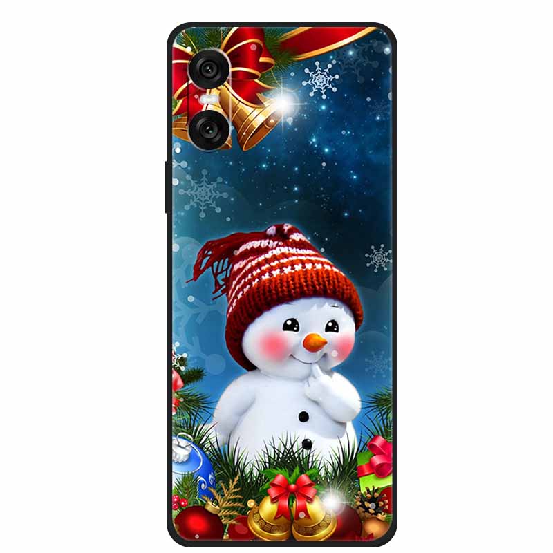 Christmas Phone Cases For Sony Xperia 10 VI 5G Case Soft TPU Silicone Santa Santa Claus Cover For Xperia 10VI Cover Bumper Funda