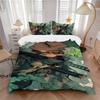3Pcs Samurai Dreamscape Bedding Set Soft Fabric Duvet Cover Pillowcases Home Xmas Halloween Gift 1 Duvet Cover 2 Pillowcase S1133