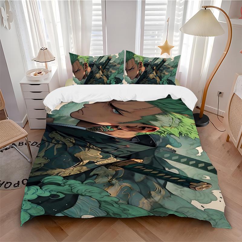 3Pcs Samurai Dreamscape Bedding Set Soft Fabric Duvet Cover Pillowcases Home Xmas Halloween Gift 1 Duvet Cover 2 Pillowcase S1133