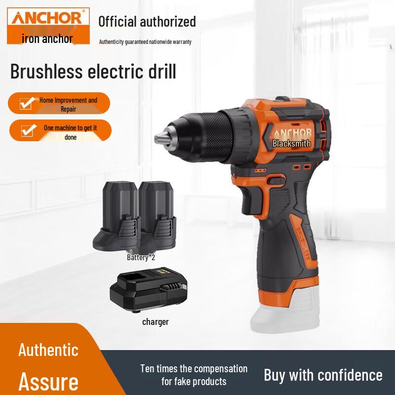 

Iron Anchor CE1655 16.8V Brushless Cordless Drill CN plug (adapter included)