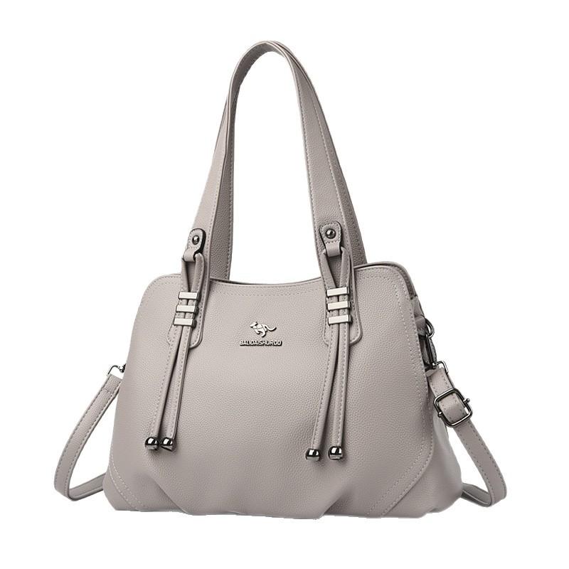 Taška pro ženu středního věku Tote Velká kabelka Kabelka crossbody pro matku Měkká kůže