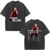 Vintage Washed Robbie Williams BRITPOP Tour 2026 Double Sided T Shirt Men's Women Clothing Fashion High Quality Cotton T-shirts