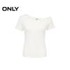 ONLY Women's Asymmetrical One-Shoulder T-shirt