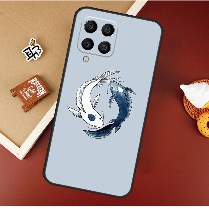 

Ying Yang Koi Fish Case For Samsung Galaxy M16 M36 M56 M06 M52 M32 M12 M54 M34 M14 M35 M55 M15 M11 M31 M13 M53 Samsung M51
