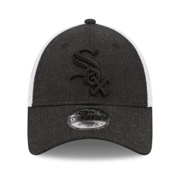 Casquette Trucker New Era 9Forty - HOME FIELD Chicago White Sox - Blanc et noir - Sportswear