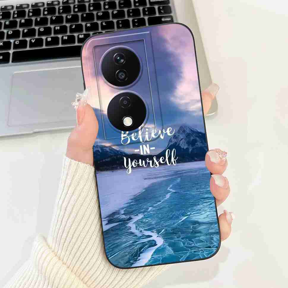 For Honor X7b 4G 5G CLK-LX1 Case Fashion Cute Butterfly Rabbit Soft Silicone Cover For Honor X7b CLK-LX2 CLK-LX3 Phone Cases