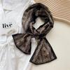 Silk Scarf for Women - Elegant Spring & Autumn Design, Lightweight & Fashionable