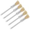 5pcs Mini Size Brass Wire Cleaner Brush Nail Drill Bit Cleaner  Daily Tool Cleaning Work