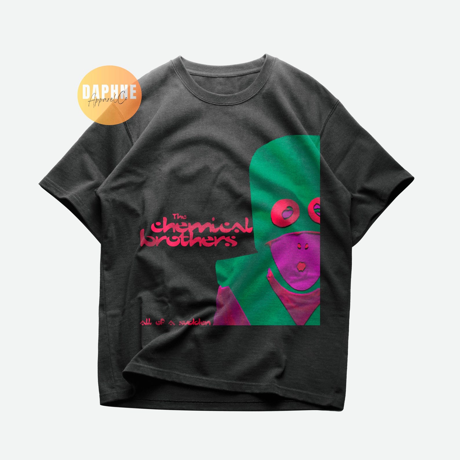 The Chemical Brothers All Of A Sudden Album Cover T shirt 4XL