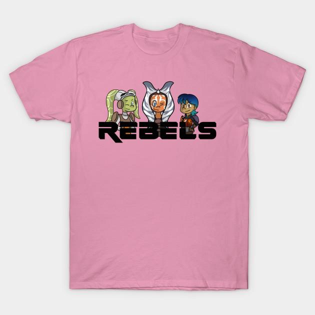 T-Shirt Damen Rebel Girls Harajuku Print Kawaii T-Shirt Sommer Kurzarm Damen T-Shirt Top Tee