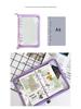 Korea Sterrenjagen Glitter Rits Map Journal - A5/A6