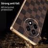 Leopard Print & Checkered Leather OnePlus ACE5/NORD4 Drop-proof Phone Case