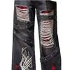 Niche Y2K Distressed Wide-Leg High-Waisted Jeans for Women