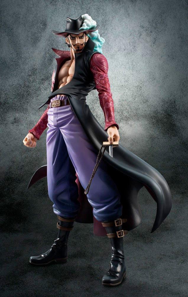 One Piece Dracule Mihawk 255mm PVC Painted Complete Figure Portrait.Of.Pirates NEO-DX Ver.2 (Re-release) Approx.