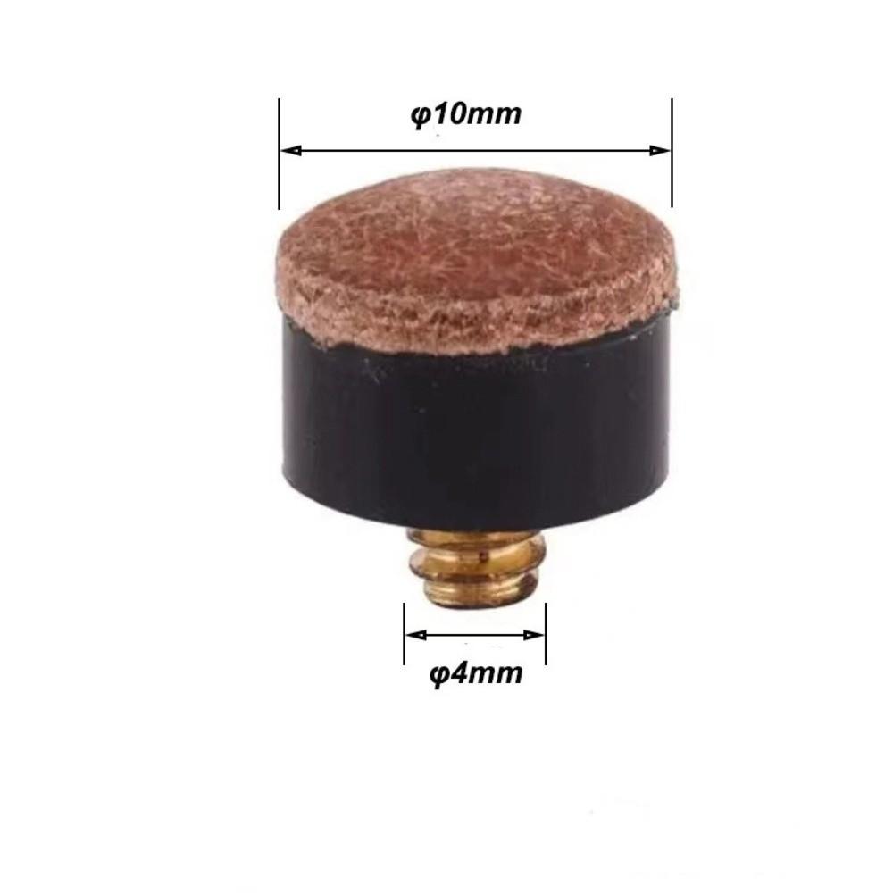 Langlebige Spitzen Billardstockspitze 10mm Pool Queue Spitze Ersatz Billardstöcke Reparatur
