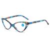 Modische Cateye Lesebrille Damen Blaulichtfilter Computer Alterssichtigkeit Brille Retro Klassisch Weitsichtigkeitsbrille Dioptrie