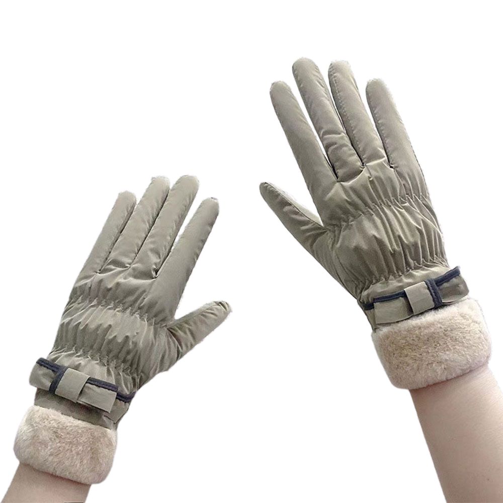 Snow Ski Gloves Waterproof Full Finger Gloves Protective Mittens Anti-skid Mittens Cycling Gloves