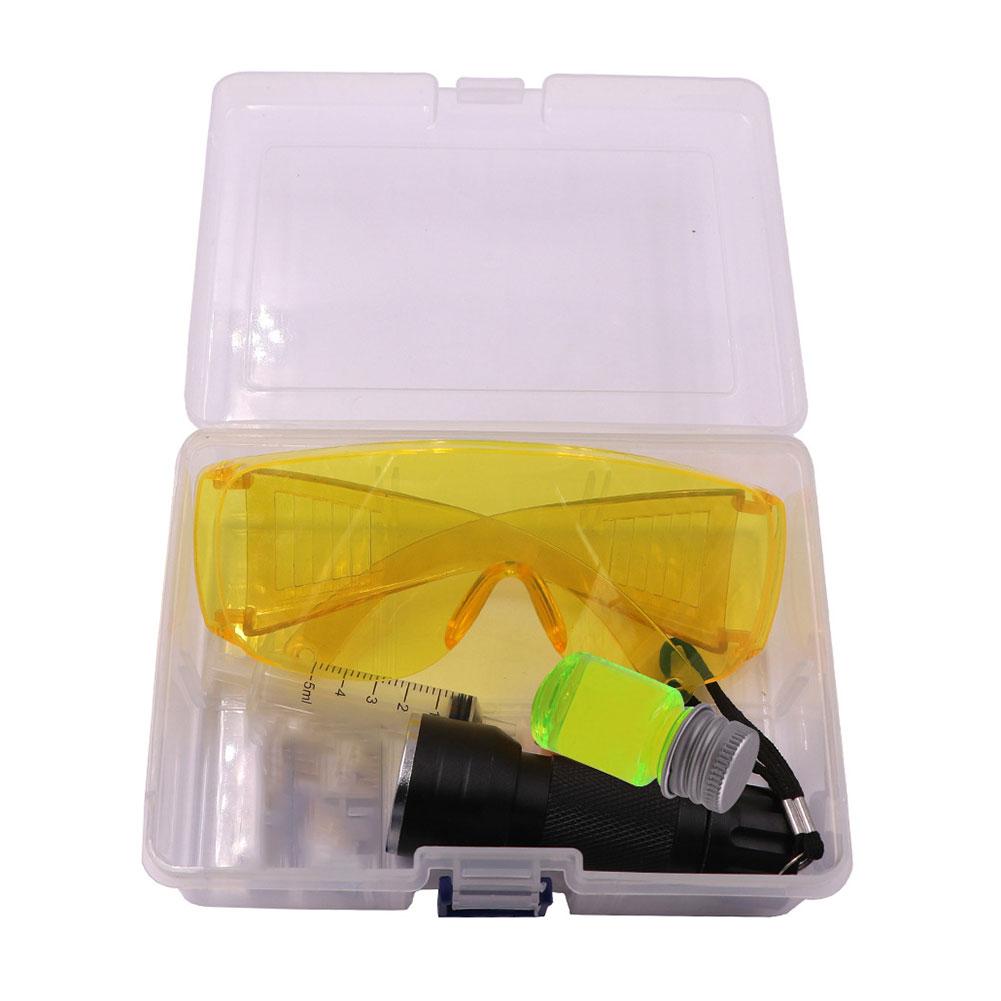 Auto Air Conditioning Repair Tool R134a Refrigerant Dye Leak Uv Repair Test Fluorescent Car Gas Tool A/c Detection R4l7