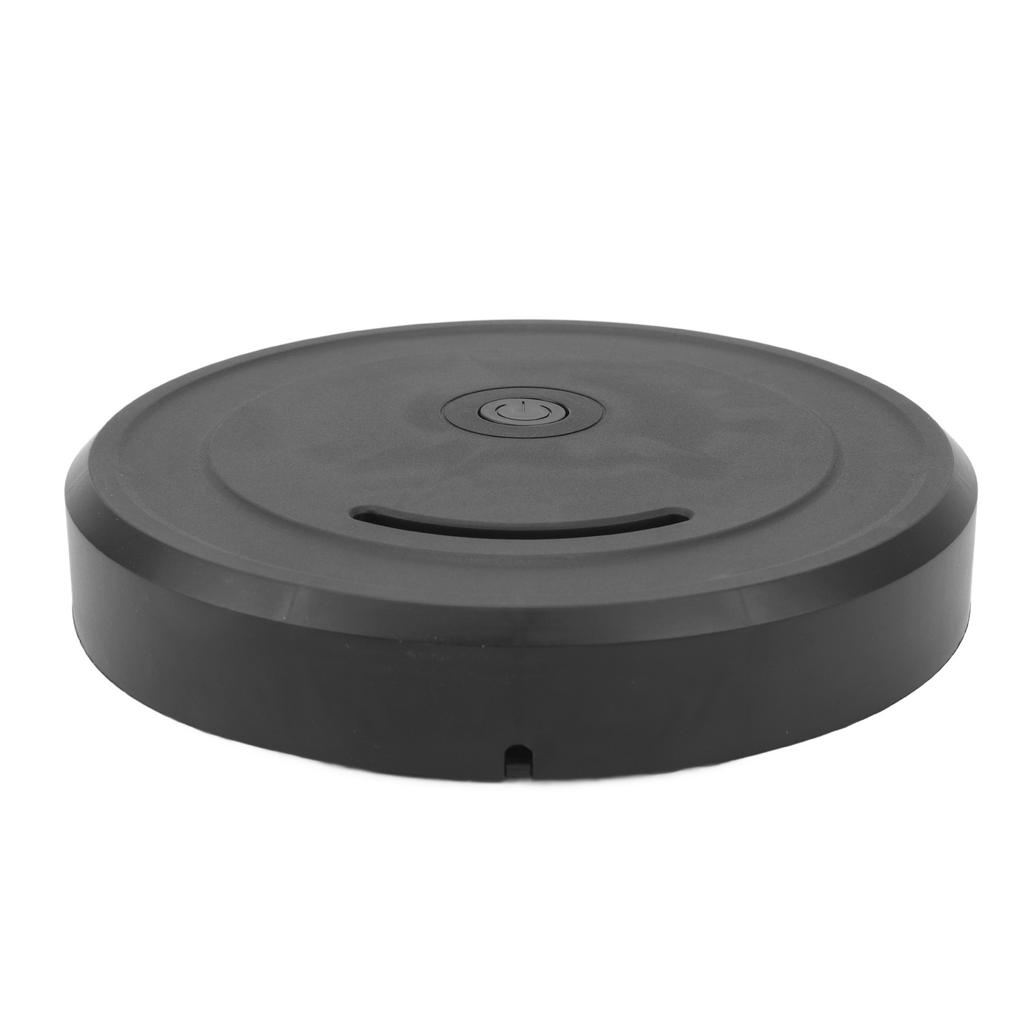 Roboterstaubsauger ABS Intelligent Starke Saugkraft Saugroboter mit Mopps für Zuhause Schwarz