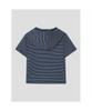 8SECONDS Lecture Striped Hoodie Navy