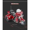 Simulazione 1/9 Lega Harley Davidson Triciclo Modello Moto Ornamento