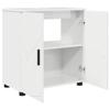 Bathroom Cabinet with Storage Glossy White 61 x 35 x 64 cm