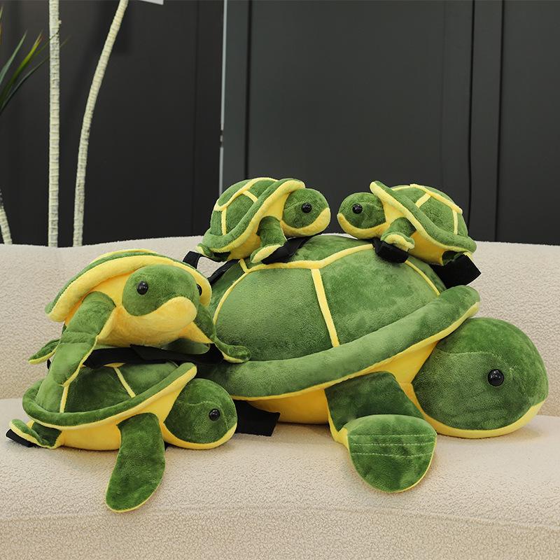 Thickened Ski Protective Gear: Wearable Turtle Shell Plush Toy for Hip and Knee Protection