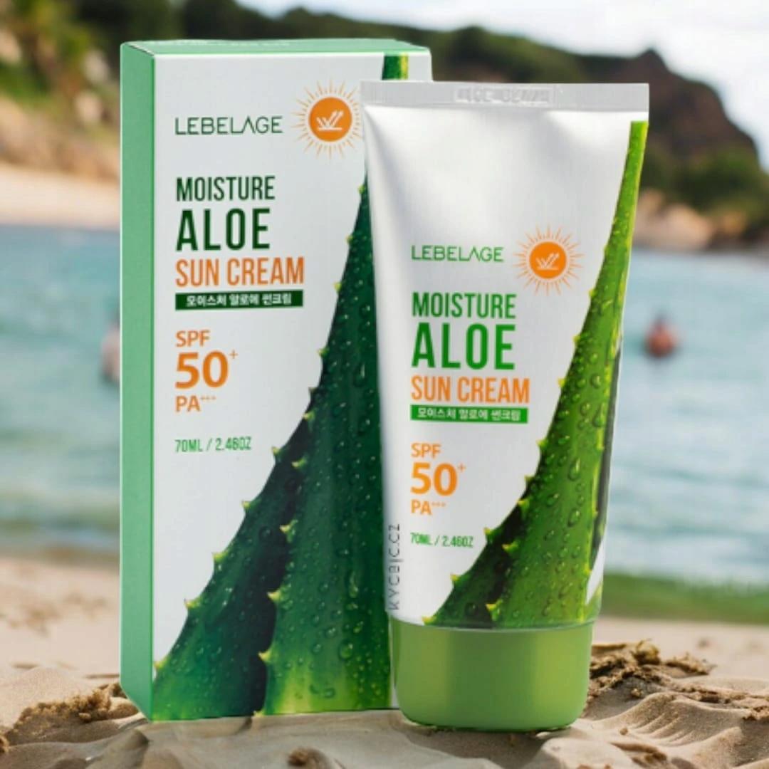 Lebelage Aloe Gesichtscreme, Sonnenschutz, LSF 50+ 70 70 ml