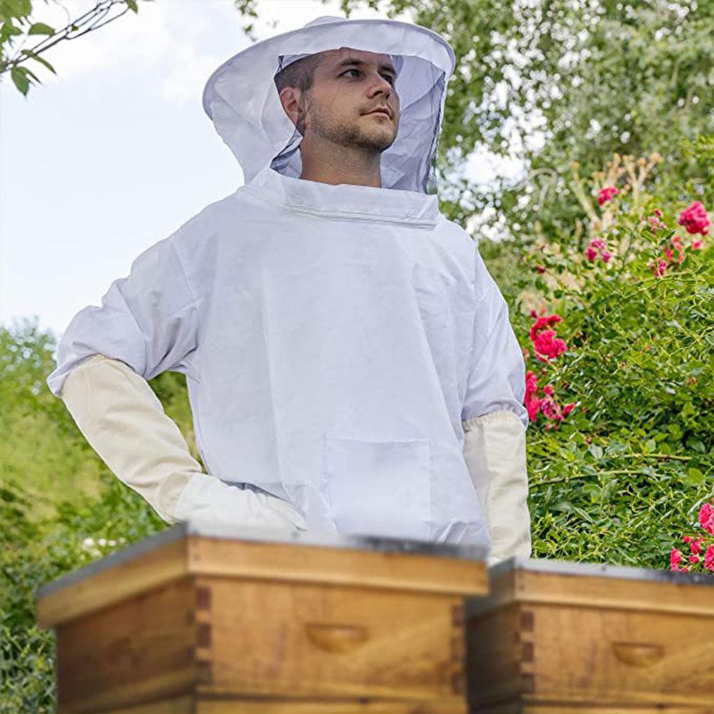 Beekeeping Suit Beekeeping Suit Bee Clothes A Variety of Colors with Hat Anti-bee Suit Anti-bee Bite Equipment Farming Clothing