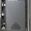 Non-Slip Silicone Bathroom Mat - Foot Massage Shower Mat, Water-Resistant Bathtub Floor Mat for Safety & Comfort