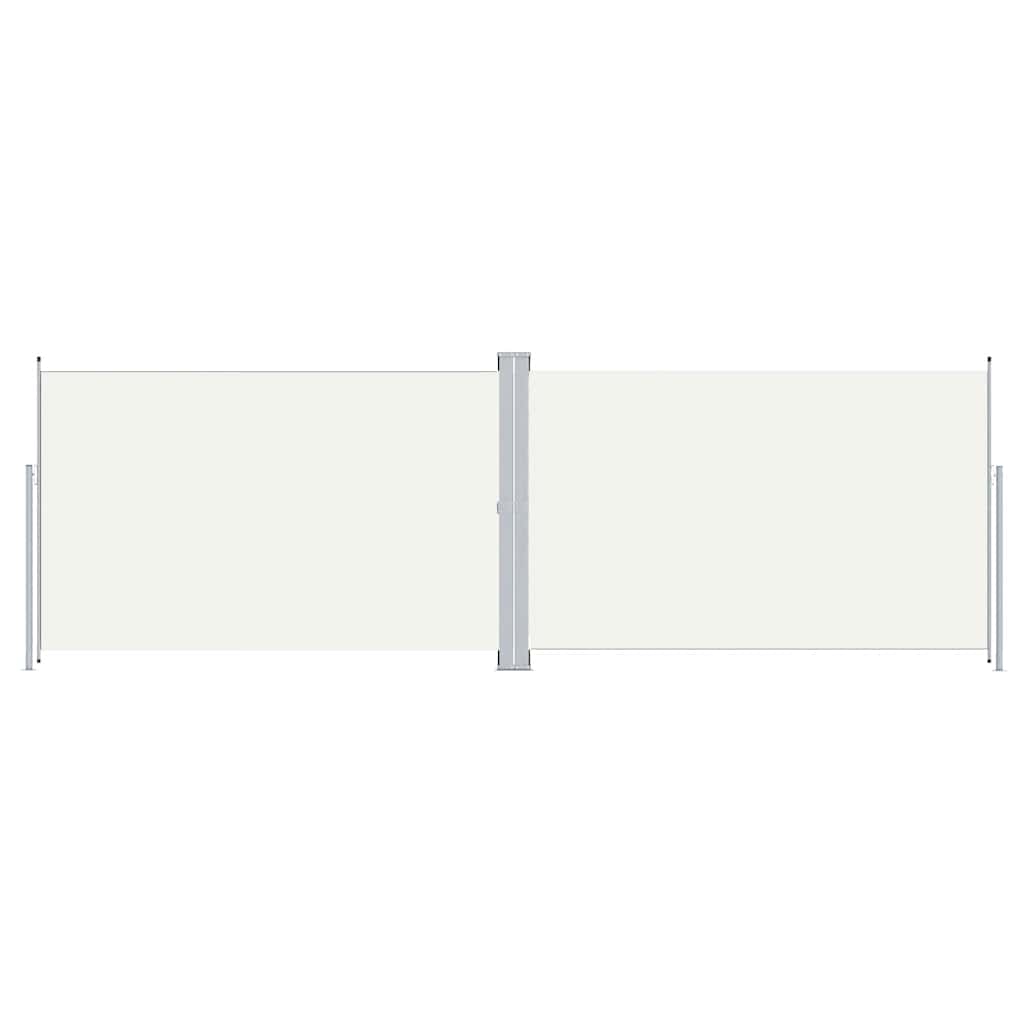 Vidaxl Foldable Side Awning, Cream, 200 X 600 Cm