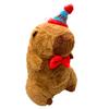 Capybara Plush Toy Plush Toy Party Hat Toy 25 Cm