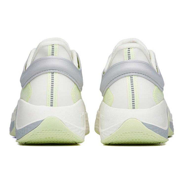 Anta Lehké Prodyšné Tlumící Protiskluzové Odolné Běžecké Boty Dámské Tenisky Bílá Zelená Šedá 122235556-6