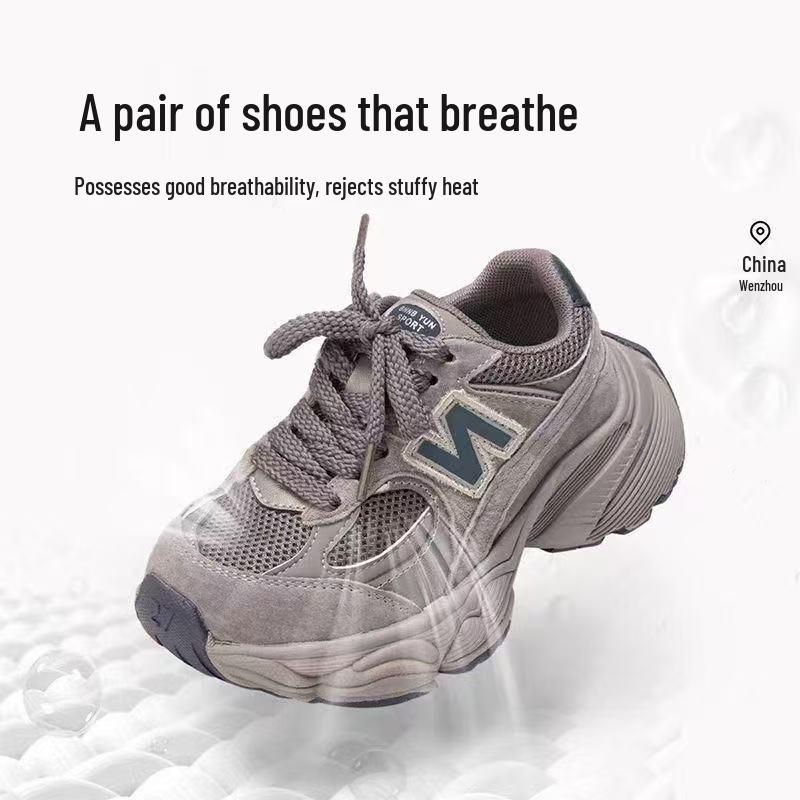 2026 Autumn Girls' Lightweight Running Shoes - Big Kids' Hot-Selling Sports Sneakers