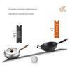 DESLON 30cm Nitrided Refined Iron Wok
