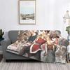 Genso Suikoden Best RPG Blankets Vintage Games Fleece Funny Warm Throw Blankets for Chair Covering Sofa Decoration