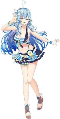 Yukihana Lamy Acrylic Stand Hololive Summer Splash Party Hololive Official Merchandise
