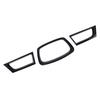 3 PCS Front Grille Overlay Cover Decorative Front Grille Surround Trim Replacement for       9th Generation 2006-2007